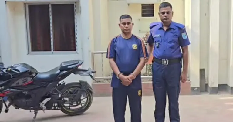 আটককৃত সা অং প্র মারমা